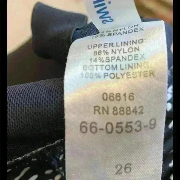 Swimsuits for All Black and White Polka Dots One Piece Size 26 - Picture 3 of 3